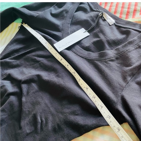 🇺🇸 MICHAEL STARS MIDI Jersey Dress with Sleeves Q27 - Picture 8 of 9